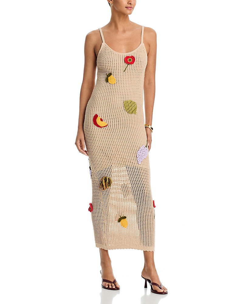 Aqua Sleeveless Knit Dress - Exclusive
