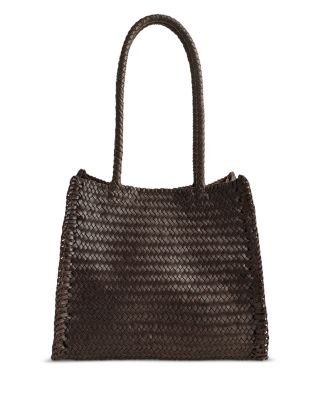 Lexington Woven Leather Tote Bag