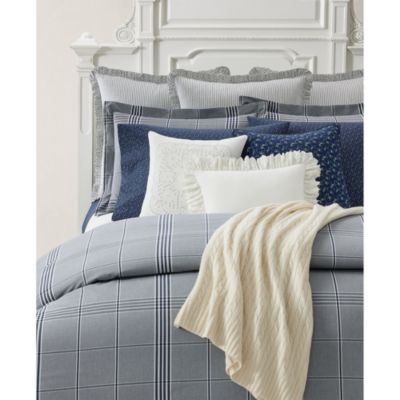 August Plaid Comforter, Full/Queen