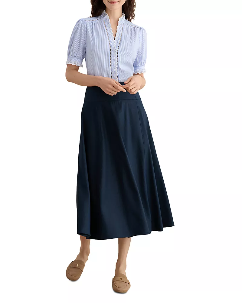 Hobbs London Lilliana Midi Skirt