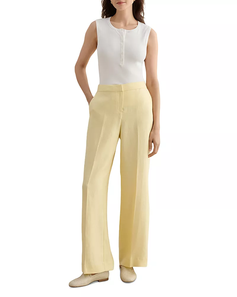 Hobbs London Adalee Linen Pants