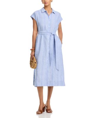 Summer Isle Midi Shirt Dress