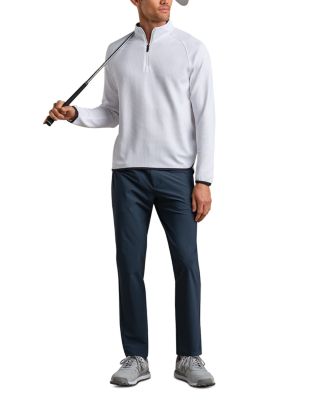 Founders Textured Quarter-Zip Golf Sweater