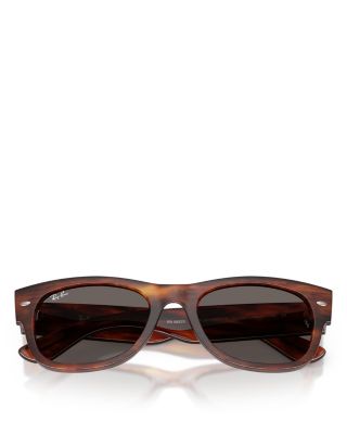 Mega Wayfarer II Square Sunglasses, 52mm