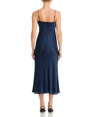 Oona Satin Strap Dress