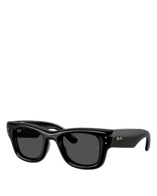 Wayfarer Puffer Square Sunglasses, 50mm