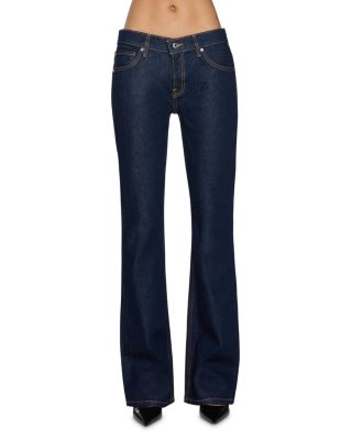 Maria Low Rise Bootcut Jeans in Havana Night