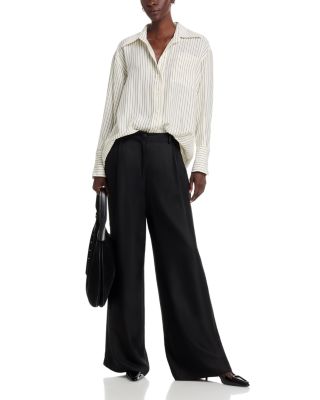 Solara Silk Wide Leg Pants