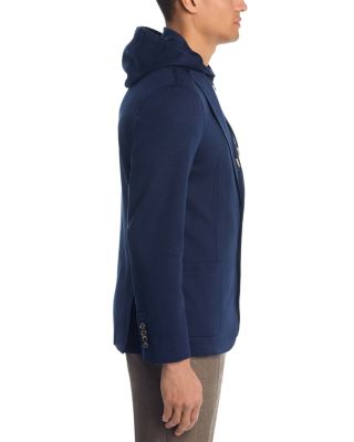 Cotton Jersey Jacket & Removable Hood