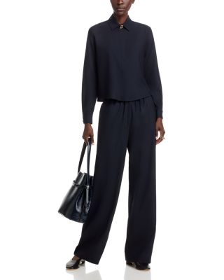 Night Blue Top & Trousers