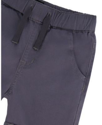 Boys' Folded Hems Stretch Twill Shorts - Little Kid