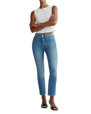 Mara Straight Mid Rise Instasculpt™ Jeans in Provincetown