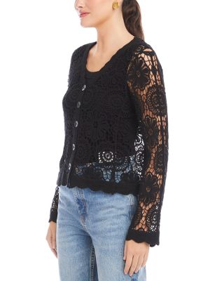 Nelly Crochet Soft Jacket