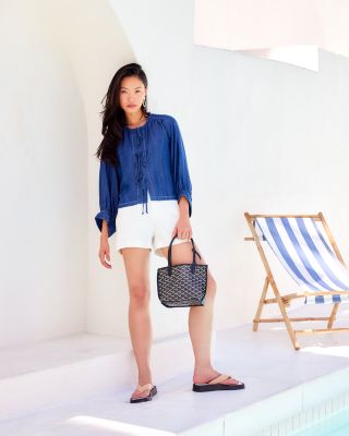 Cassie Lantern Sleeve Top