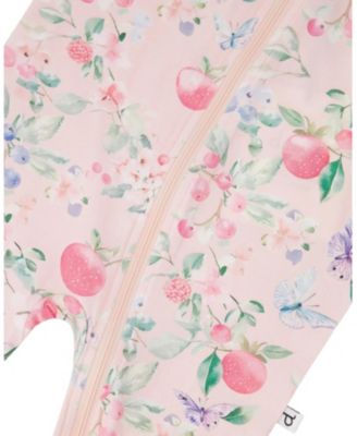  Girls' Organic Cotton Jersey Fruit One-Piece Pyjama - Baby