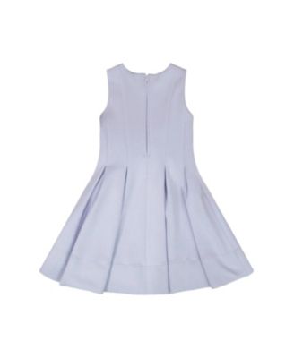  Girls' Sleeveless Neoprene Fitted Dress - Big Kid