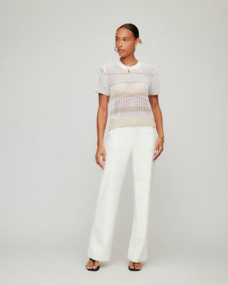 Faye Crochet Sweater Top	