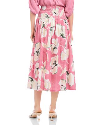 Rhea Smocked Waist Skirt