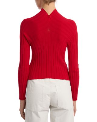 Elephant Knit Ribbed Sweater