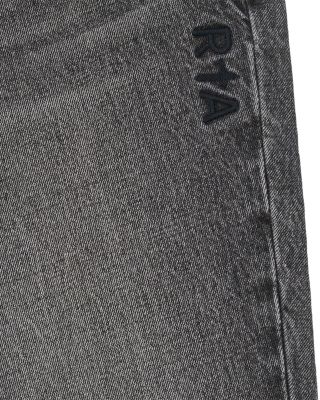 Skinny Whiskered Jeans in Midnight Ash