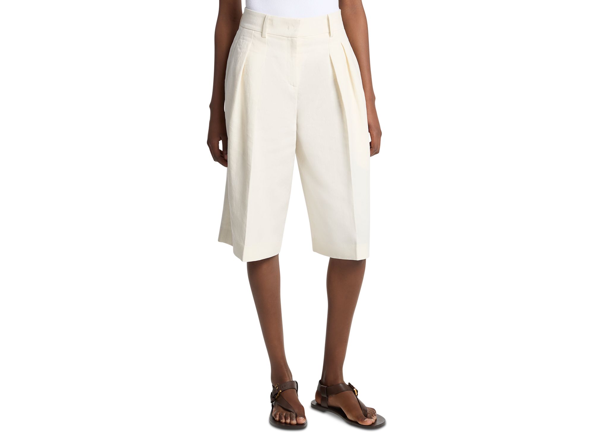 Pleated Shorts - Image 1