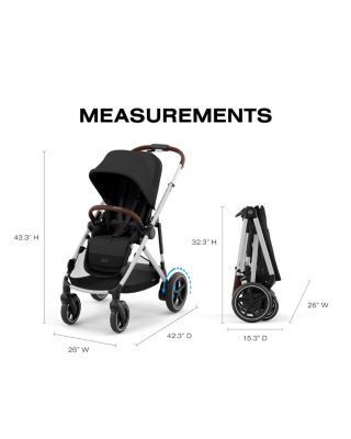 eGazelle S Stroller + Cloud G Pro Travel System