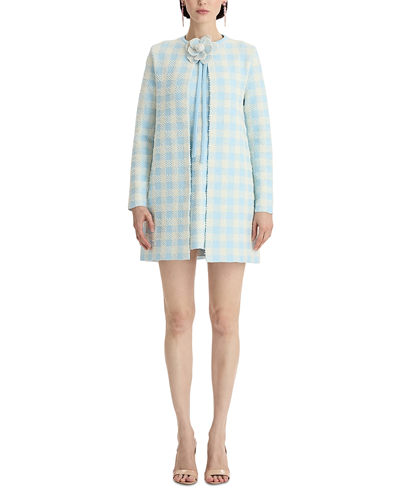 Oscar de la Renta Gingham Coat