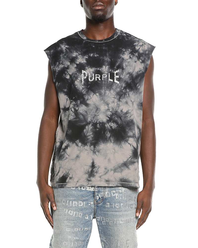 Purple Brand Textured Sleeveless Tee