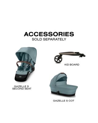 Gazelle S Stroller + Cloud G Pro Travel