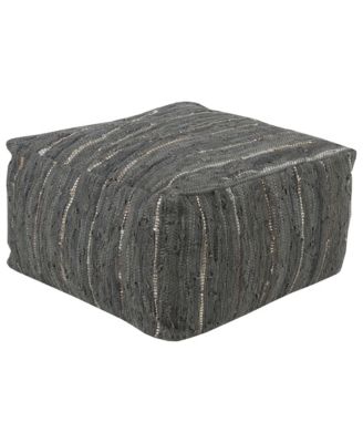 Anthracite Pouf