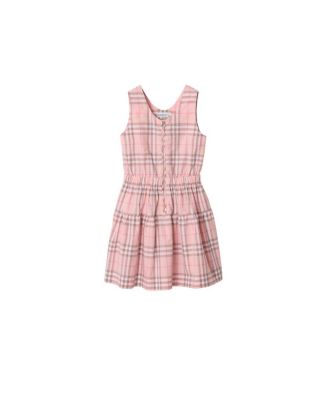 Girls' Check Cotton Dress - Little Kid, Big Kid