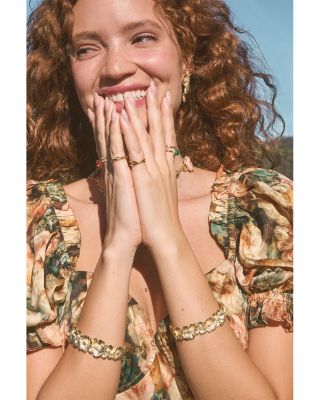 Cailey Flower Cuff Bracelet