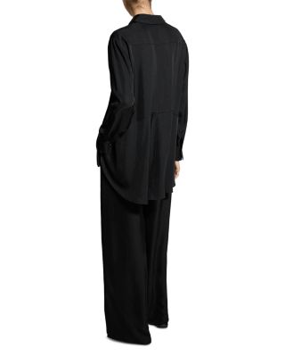 High Low Flounce Shirt