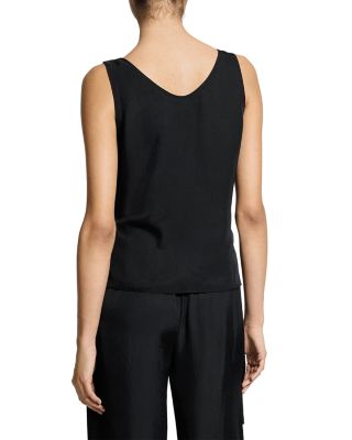 Washed Tie Easy Tank Top