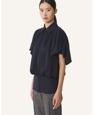 TOP IN SILK GEORGETTE