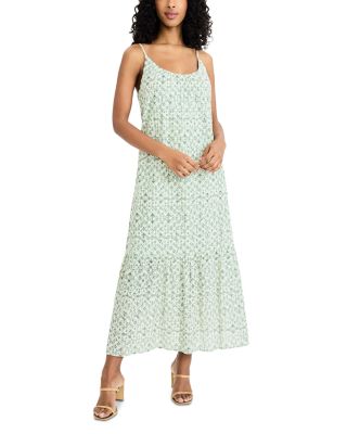 Sleeveless Tiered Midi Dress