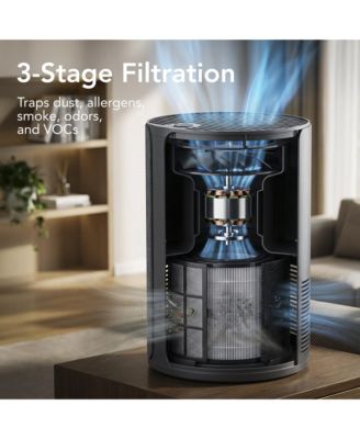 ibuki 2.0 Smart Home Air Purifier with App Control & Oil Diffuser - Covers up to 1500 sq ft