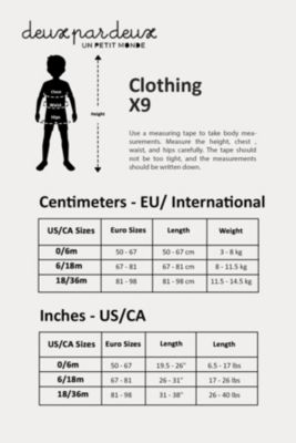 Girls' Organic Cotton Jersey Muslin Deer Printed Sleep Sack - Baby