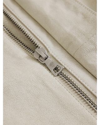 Ronan Leather Cropped Jacket