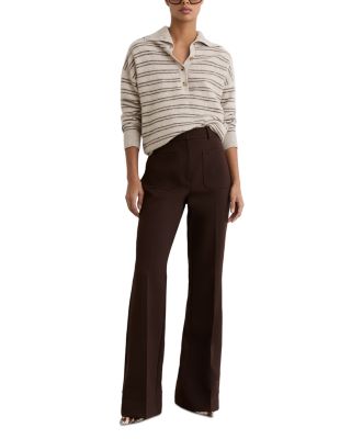 Evana Wool & Cashmere Collared Sweater