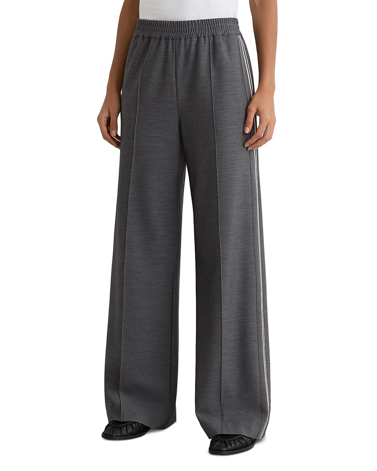 Reiss Marlow Wide Leg Pants