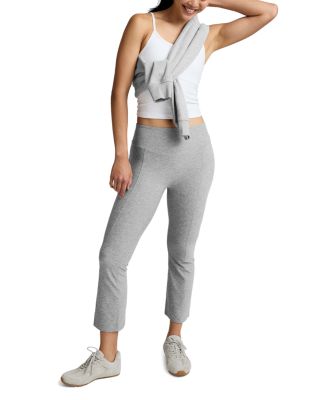 Spacedye Pintuck Kick Flare High Waisted Pants