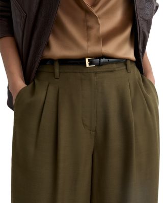 Cora Pleated Wide Leg Pants