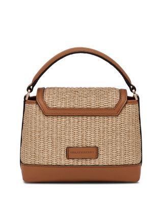 Mosaic Nano Small Woven Raffia Crossbody Bag