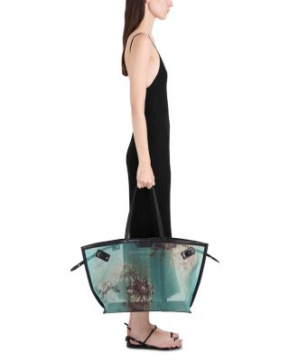 Days Carryall Large Printed Mesh Tote Bag