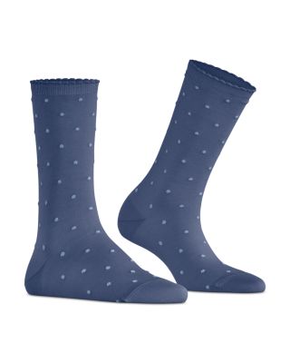 Spike Dot Crew Socks