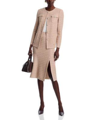 Wrinkle Resistant Knit Skirt