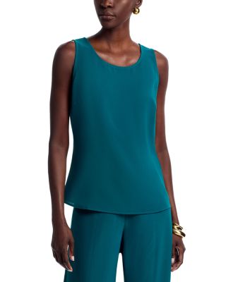 Classic Crepe de Chine Tank Top
