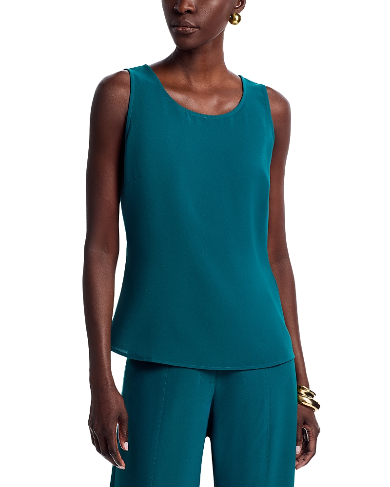 Misook Classic Crepe de Chine Tank Top