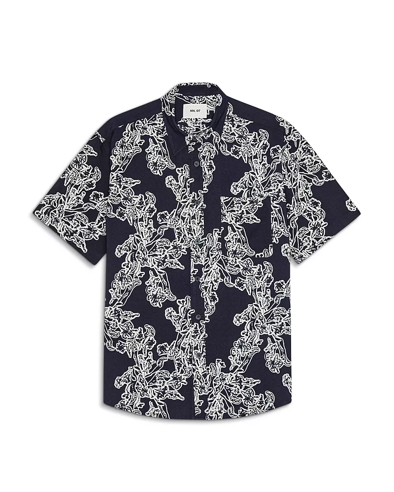NN07 Deon Printed Shirt